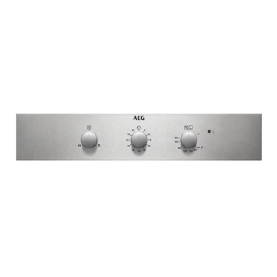 Aeg Built In Oven , Gas Oven Build-In , 60 Cm, Gas Oven, Easy-Clean, Xl Baking Tray, Thermic Air System, Black, Bgb101011M