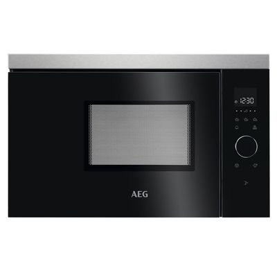 Aeg Built In Microwave , Microwave Oven Build-In, 60 Cm , 17L, Child-Lock, Black, Mbb1756Sem