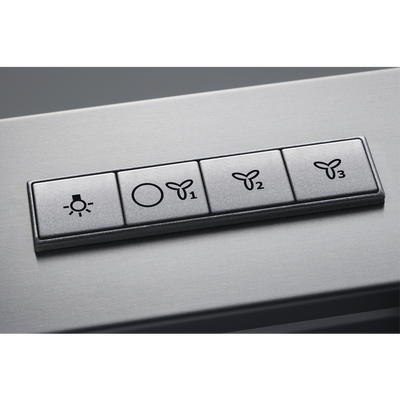 Aeg Built In Hoods , Hood - Traditional Chimney, 60Cm, Breeze Function, Led Lighting, Washable  Filters, Silver , Dkb4650M