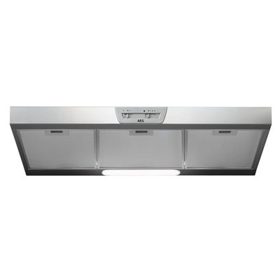 Aeg Built In Hoods , Hood Build-In, 90Cm, Led Lighting, Hood Setting, Charcoal Filter, Silver , Dub2930M