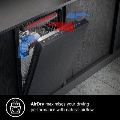 Aeg Built In Dish Washer  , Built-In, Comfortlift, Satellite Clean, Energy Saving , Maxiflex, Touch Controls, 14 Place Settings, 7 Programme , White , Fsk83827P