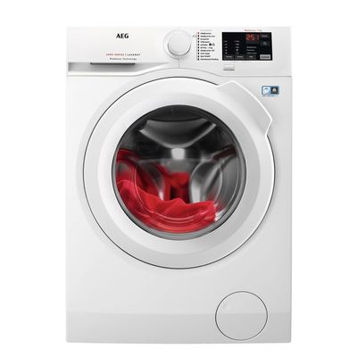 Aeg Standalone Washers Fl , Frontload Washer, 7 Kg, Free Standing, Prosense Technology, Stain Removal, Eco Wash, White , Lfw6I7261B