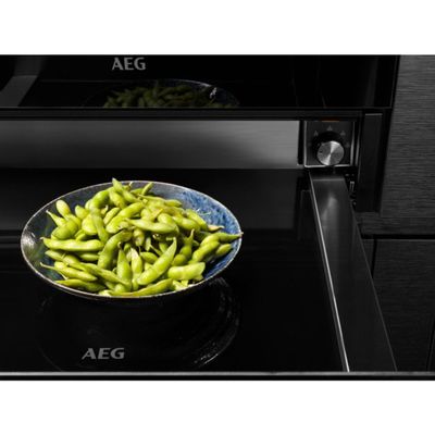 Aeg Bi Warming Drawer, 6Ps,  14Cm, Black, Kdk911424M