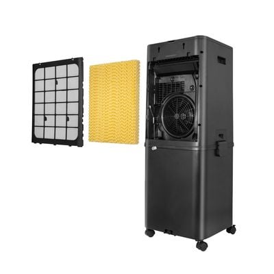 Gree Air Cooler , 60 Litre, Powerful Blower Fan, Remote Control, High Air Volume, Humidification, Black, Gcl-6001Dgl