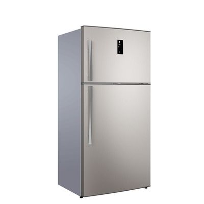 Gree Refrigerator , Top-Mount, 500 Litre, No-Frost , Inverter Compressor, Tempered Glass , Digital Control, Silver , Grf-665Ssi