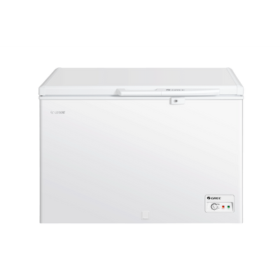 Gree Freezer , 241 Litre, Manual Defrost , 3D Circulation, Energy Saving , Glass Door, White , Gcf-315W