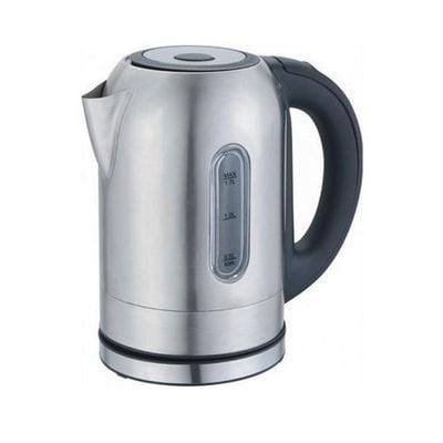 Daewoo Kettle , 1.7 Litre , 1850 - 2200 W, Led Illumination, Easy Clean, Dry Heat Protection, Silver, Dek-1756