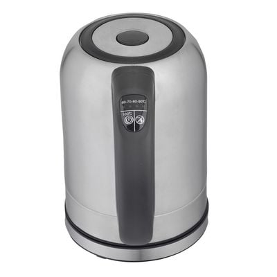 Daewoo Kettle , 1.7 Litre , 1850 - 2200 W, Led Illumination, Easy Clean, Dry Heat Protection, Silver, Dek-1756