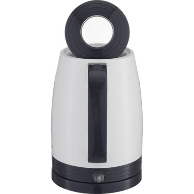 Daewoo Kettle , 1.7 Litre , 1850 - 2200 W, Water Level Indicator, Easy Clean, Auto Shut-Off, White, Dek-8803