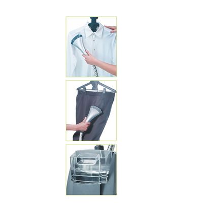 Daewoo Garment Steamer , 1.2 Litre, Detachable Tank, 1500 W, 45 Mins Steam, Rolling Caster, Adjustable Pole, Silver, Dgs-3200