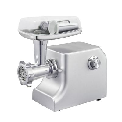 Daewoo Meat Grinder , 2.5 Kg, Pure Copper Motor, Low Noise, 800 - 1800 W, 2 Speed + Rev, Metal Gears, Silver, Dmg-3680