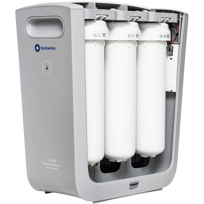 Bluewater Water Purifier , Reverse Osmosis, Removes Microplastics, Chemical And Pharmaceutical Residues, Salt, Bacteria And Viruses,, Metals Such As Lead And Mercury, Hormones , Chlorine, White, Cleone Balance