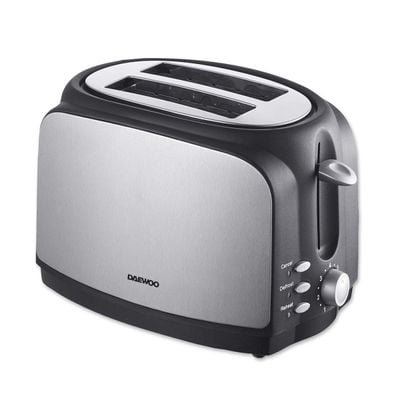 Daewoo Toaster , 36 Mm, Auto Pop-Up, 700 W, Wide Slots, Browning Control, Multifunction, Silver, Dst-8366