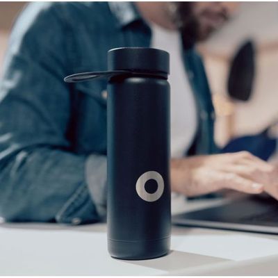 Bluewater Water Bottles , Premium Stainless Steel, 400Ml, Double Wall, Leakproof, Bpa Free, Blue, Bw-6910400002-Ss-Blue