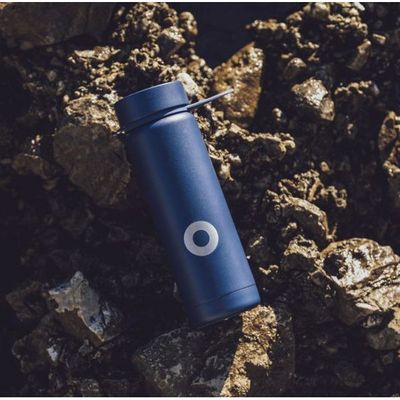 Bluewater Water Bottles , Premium Stainless Steel, 400Ml, Double Wall, Leakproof, Bpa Free, Blue, Bw-6910400002-Ss-Blue