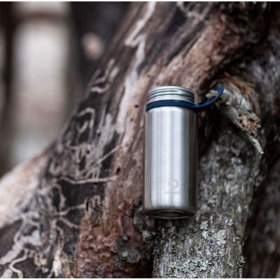 Bluewater Water Bottles , Premium Stainless Steel, 400Ml, Single Wall, Leakproof, Bpa Free, Silver, Bw-6910400015-Ss Bottle