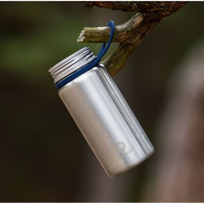 Bluewater Water Bottles , Premium Stainless Steel, 400Ml, Single Wall, Leakproof, Bpa Free, Silver, Bw-6910400015-Ss Bottle