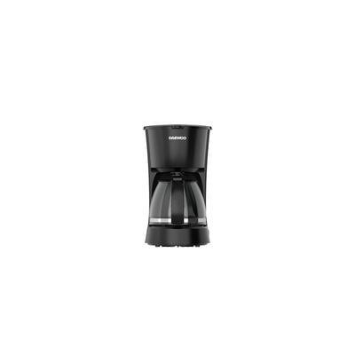 Daewoo Coffee Maker , 0.6 Litre, 550 W, Warming Plate, 4-6 Cups, Black, Dcm-1872