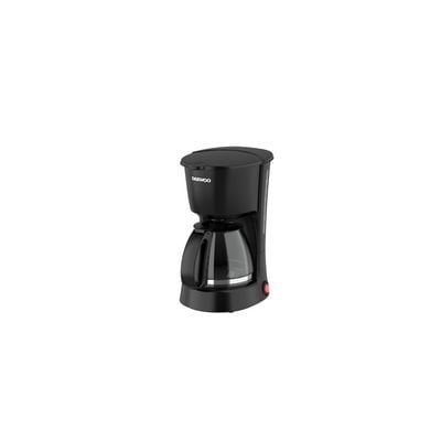 Daewoo Coffee Maker , 0.6 Litre, 550 W, Warming Plate, 4-6 Cups, Black, Dcm-1872