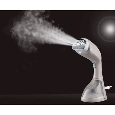 Daewoo Garment Steamer , 220 Ml, Anti-Bacterial, 12 Mins Steam, 1400 W, Dust Proof Brush, Ready In 25Secs, Cream, Dgs 8280