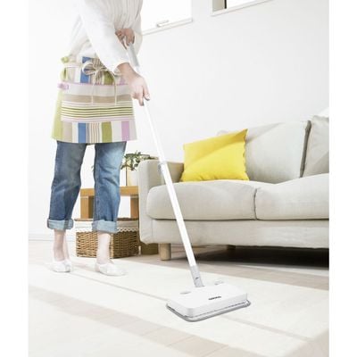 Daewoo Steam Mop , 220 Ml, Sterilization, Easy-Use Design, 1000 W, 6 Meter Power Cord, 15 - 20 Mins Time, Grey, Dsm 9002