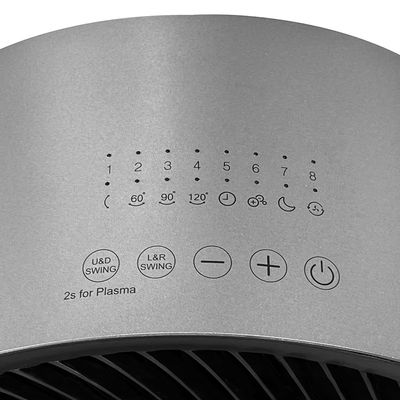 Gree Air Circulation Fan , Air Circulation, 8 Speed, Plasma Generator, 360 Oscillation, Adjustable Height, Remote Control, Grey, Gcf-2305Bag5