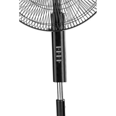 Black + Decker Stand Fan , Stand Fan, 60W, 16 Inch Diameter, 90° Wide Swing, 3 Speeds Plus Modes And 5As Blade, Black, Fs1620-B5