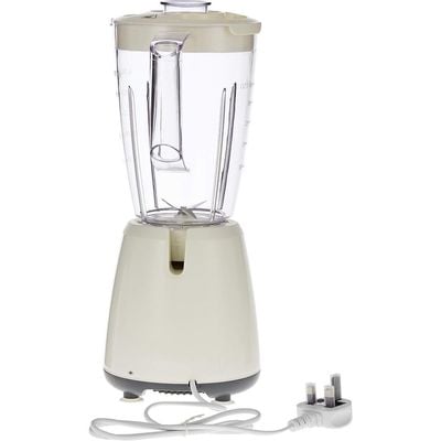 Black + Decker Blender , Blender, 400W, With Grinder Mill & Chopper Mill, White, Bx4000-B5