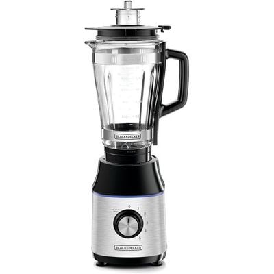 Black + Decker Blender , Blender, 700W, With Glass Jar, Black, Bx650G-B5