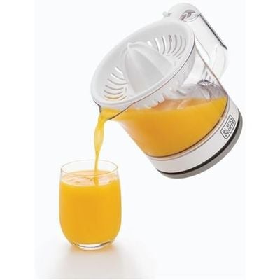 Black + Decker Citrus Juicer , Citrus Juicer, 600Ml, White, Cj675-B5