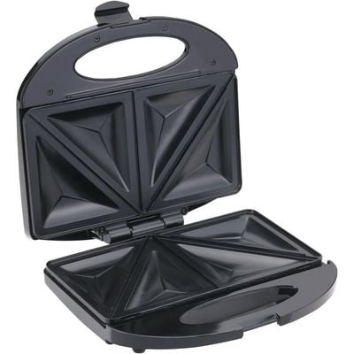 Black + Decker Sandwich Maker , Sandwich Maker, 600W, 2 Slice, Black, Ts1000-B5