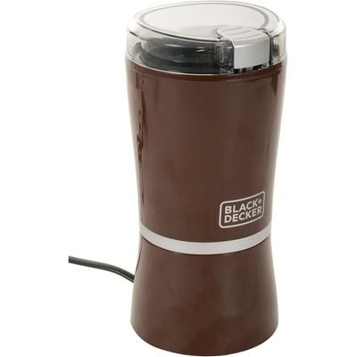 Black + Decker Coffee Maker , Coffee Grinder , 150W, Brown, Cbm4-B5