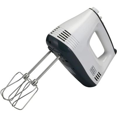 Black + Decker Hand Mixer , Hand Mixer, 300W, White, M350-B5