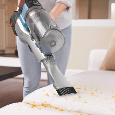 Black + Decker Cordless Stick Vacs , Cordless Vaccuum, 4In1, 2.0Ah Lithium-Ion Battery, 40Aw Suction Power, Black, Bhfev362D-Gb