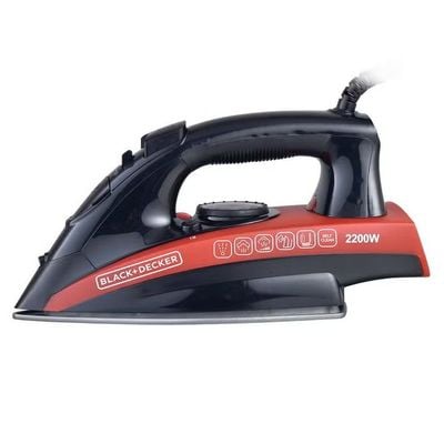 Black + Decker Steam Irons , Steam Irons, 2200W, 220Ml, Black, X2200-B5