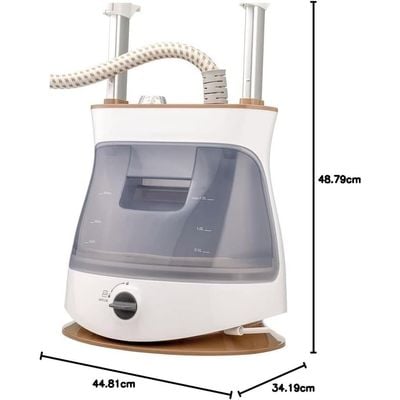 Black + Decker Garment Steamer , Twin Pole Garment Steamer, 2400W, White, Gst2400-B5