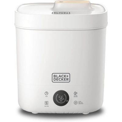 Black + Decker Humidifier , Digital Humidifier, 4L, 40M2, White, Hm4125-B5