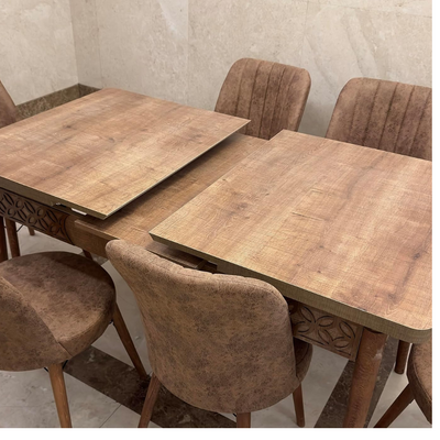 LHFHOMT-7 Pieces Dining Sets 1+6 Seater dining Table Set, Furniture for dining room