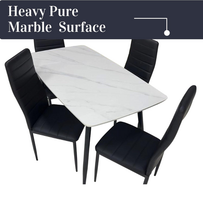 LHFHOMT-5 Pieces Dining Sets 1+4 Seater dining Table Set, Furniture for dining room