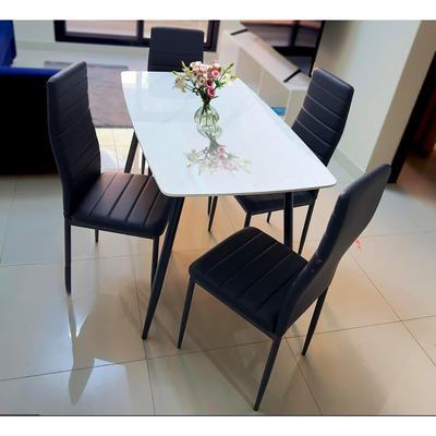 LHFHOMT-5 Pieces Dining Sets 1+4 Seater dining Table Set, Furniture for dining room