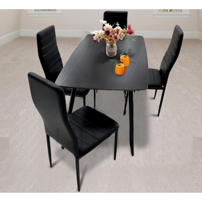 LHFHOMT-5 Pieces Dining Sets 1+4 Seater dining Table Set, Furniture for dining room