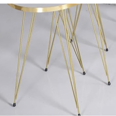 LHFHOMT- Round Coffee table set Nesting Coffee Table Set of 3 Pieces, Wooden Top, for Living Room, Balcony, Sofa Side
