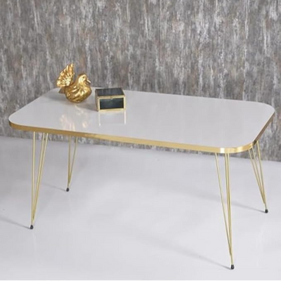 LHFHOMT-4 Piece COFFEE TABLE Living Room Table Set,1 Coffee Table and 3 Nesting Tables, Free Fixing for Living Room, Sofa Side