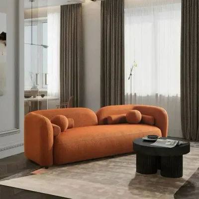 Plush Perch Minimalist Sofa