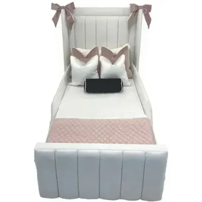 Sorelle Kids Bed W 150 x L 200  - Velvet White with 1-Year Warranty
