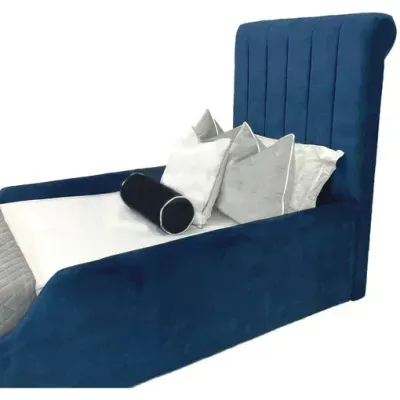 Sienna Kids Bed W 150 x L 190  - Blue with 1-Year Warranty