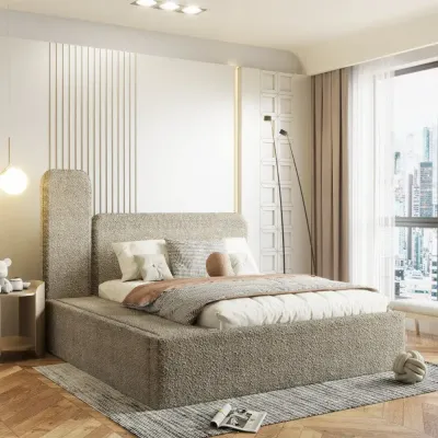 Egremont Kids Bed W 140 x L 200  - Boucle Beige with 1-Year Warranty