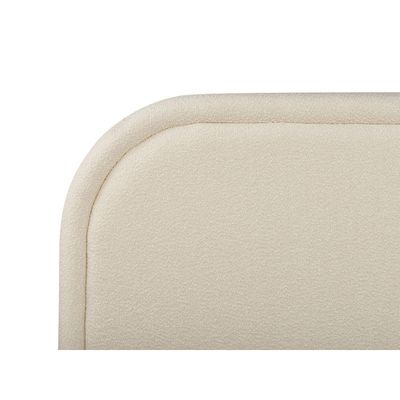 Ember Enclave Upholstered Premium Single Size ( 90 X 190 ) Beige Color Bed