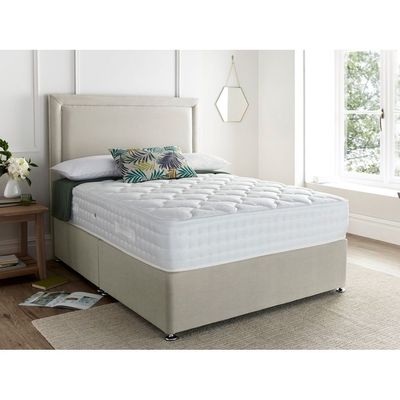 Wilson Upholstered Single Size ( 90 X 190 ) Beige Color Bed