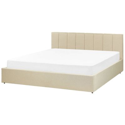 Cosmo Upholstered ComfortSingle Size ( 90 X 190 ) Beige Color Bed